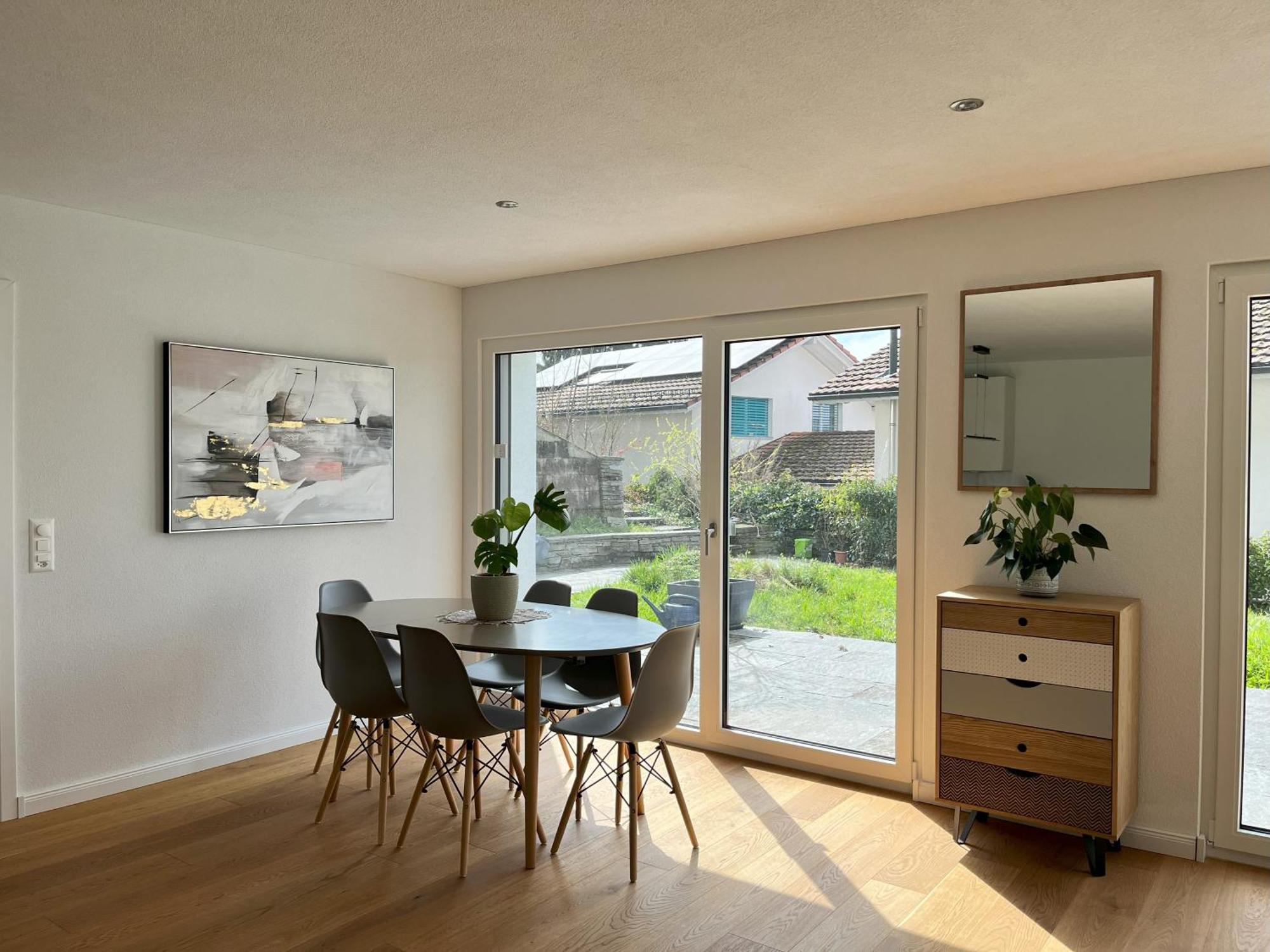 Gartenwohnung Im Modernen Stil Unterkulm ภายนอก รูปภาพ